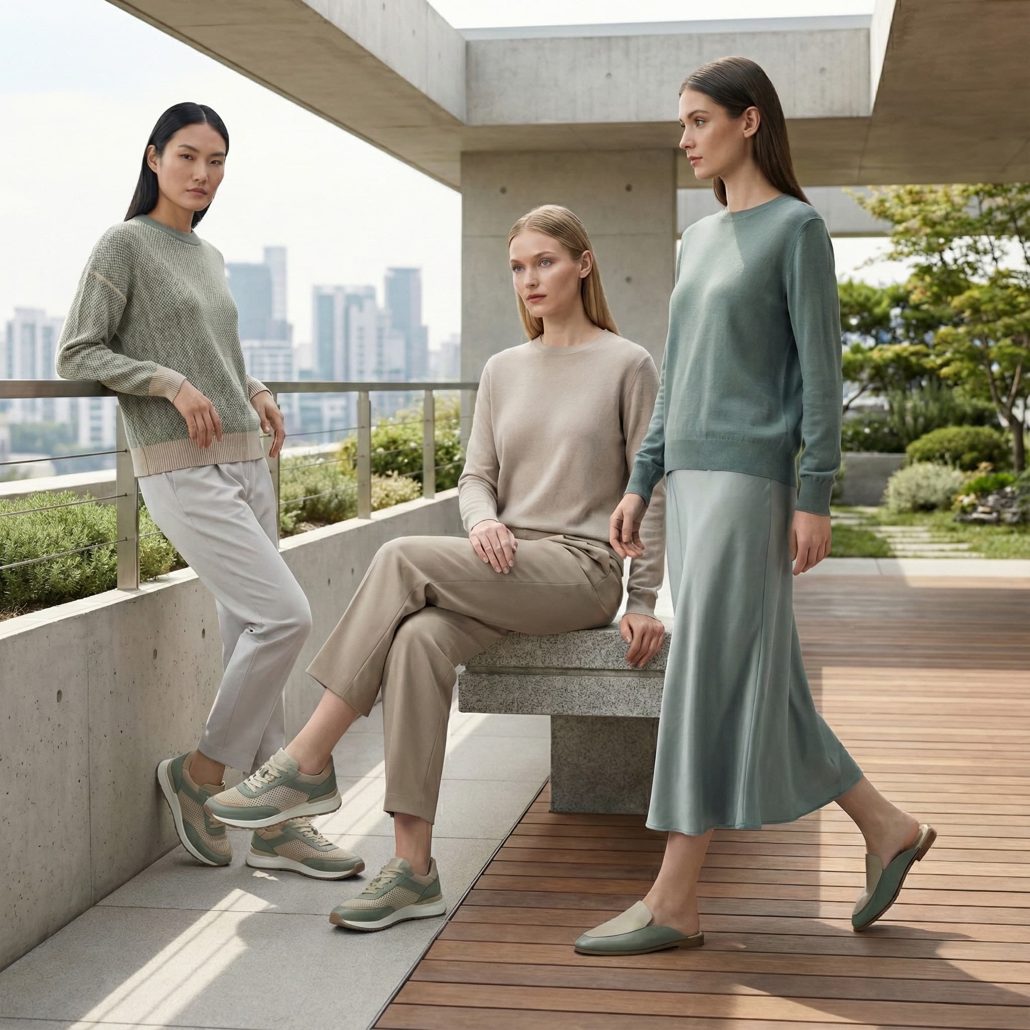 Material sourcing in Kyoto. Discovering the hydrophobic woven textile that became our signature.